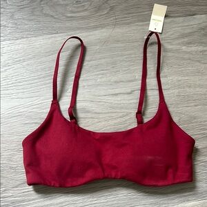 Offline by Aerie Athletic Red Adjustable Sports Bra